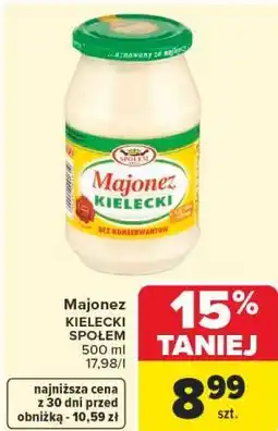 Carrefour Market Majonez KIELECKI SPOŁEM oferta