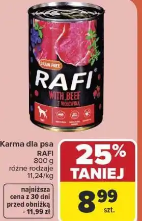 Carrefour Market Karma dla psa RAFI oferta