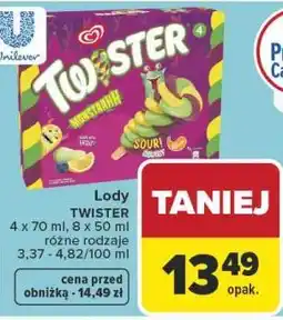 Carrefour Market Lody TWISTER oferta