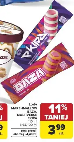 Carrefour Market Lody MARSHMALLOW BAZA, MULTIVERSE EKIPA oferta