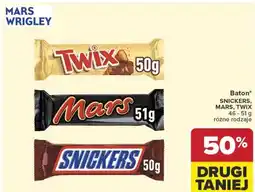 Carrefour Market Baton* SNICKERS, MARS, TWIX oferta
