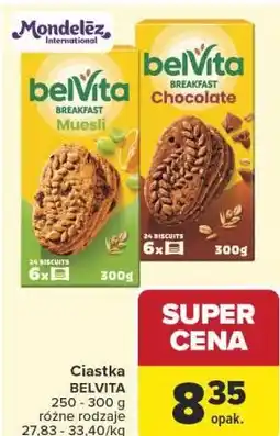 Carrefour Market Ciastka BELVITA oferta