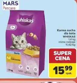 Carrefour Market Karma sucha dla kota WHISKAS oferta