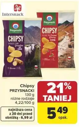 Carrefour Market Chipsy PRZYSNACKI oferta