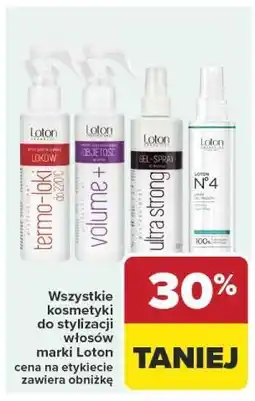 Carrefour Market Wszystkie kosmetyki do stylizacji włosów marki Loton oferta