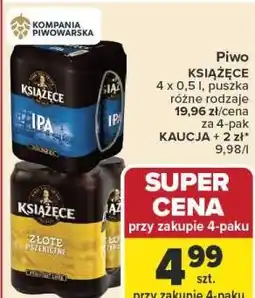 Carrefour Market Piwo KSIĄŻĘCE oferta
