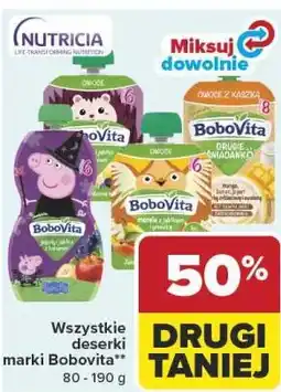 Carrefour Market Wszystkie deserki marki Bobovita oferta