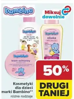 Carrefour Market Kosmetyki dla dzieci marki Bambino** różne rodzaje oferta