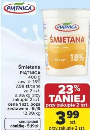 Carrefour Market Śmietana PIĄTNICA oferta
