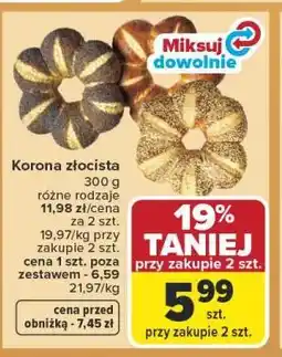 Carrefour Market Korona złocista różne rodzaje oferta