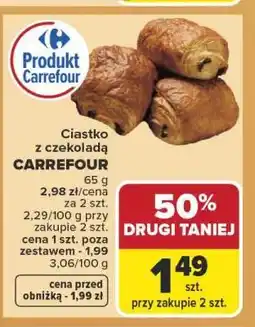 Carrefour Market Ciastko z czekoladą CARREFOUR oferta