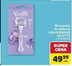 Carrefour Market Maszynka do golenia VENUS BREEZE GILLETTE + 2 wkłady oferta