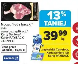 Carrefour Market Noga, filet z kaczki oferta