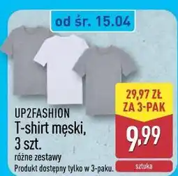 ALDI T-shirt męski, 3 szt oferta