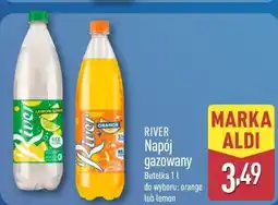 ALDI RIVER Napój gazowany Butelka oferta