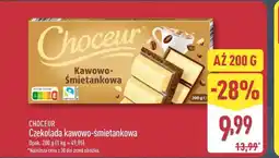ALDI Czekolada kawowo-śmietankowa CHOCEUR oferta