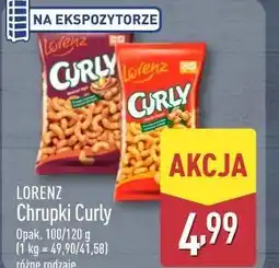ALDI Chrupki Curly LORENZ oferta