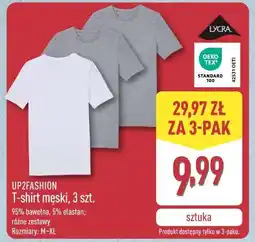 ALDI UP2FASHION T-shirt męski, 3 szt oferta