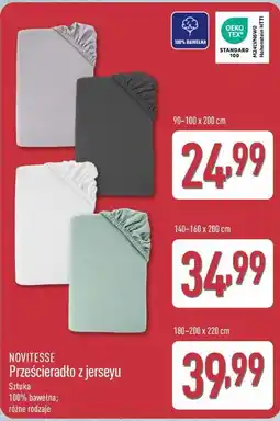 ALDI Prześcieradło z jerseyu oferta