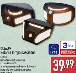 ALDI CASALUX Solarna lampa naścienna oferta