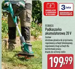 ALDI Podkaszarka akumulatorowa 20 V FERREX oferta