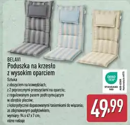 ALDI Poduszka na krzesło z wysokim oparciem BELAVI oferta