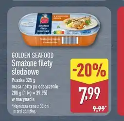 ALDI Smażone filety śledziowe Golden Seafood oferta
