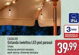ALDI CASALUX Girlanda świetlna LED pod parasol oferta