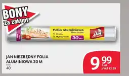 Selgros Jan niezbędny folia aluminiowa 30 m oferta