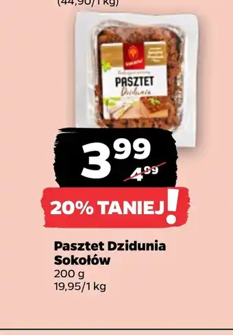 Netto Pasztet Sokołów oferta