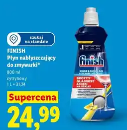 Lidl Płyn nabłyszczający do zmywarki cytrynowy oferta