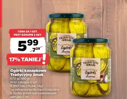 Netto Ogórki Tradycyjny Smak oferta