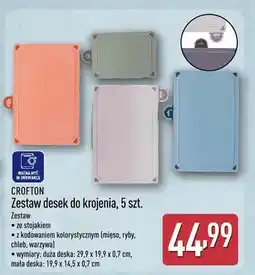 ALDI Zestaw desek do krojenia, 5 szt oferta
