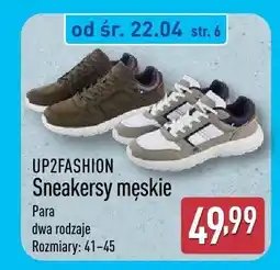 ALDI Sneakersy męskie oferta