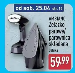 ALDI Żelazko parowe/parownica składana oferta