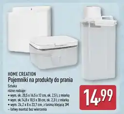 ALDI Pojemniki na produkty do prania oferta