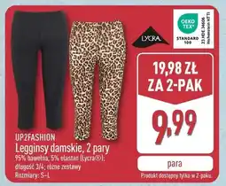 ALDI Legginsy damskie, 2 pary oferta