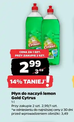 Netto Płyn do naczyń Gold Cytrus oferta