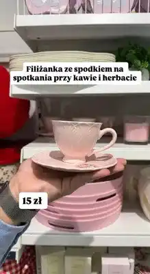 Pepco Filiżanka ze spodkiem oferta