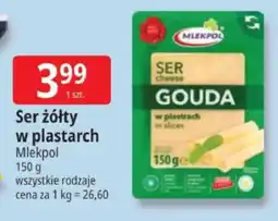 E.Leclerc Ser żółty w plastrach oferta
