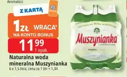 E.Leclerc Naturalna woda mineralna oferta