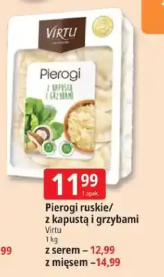 E.Leclerc Pierogi ruskie/z kapustą i grzybami oferta