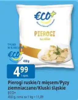 E.Leclerc Pierogi ruskie/z mięsem/Pyzy ziemniaczane/Kluski śląskie oferta
