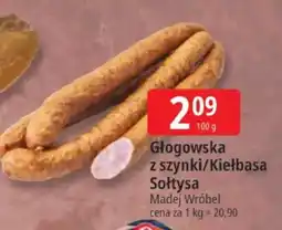 E.Leclerc Głogowska z szynki/Kiełbasa Sołtysa oferta