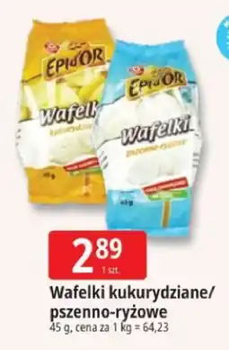 E.Leclerc Wafelki kukurydziane/pszenno-ryżowe oferta