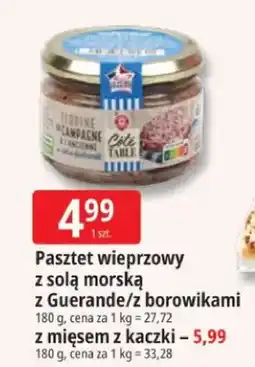 E.Leclerc Pasztet wieprzowy z sola morska z Guerande/z borowikami oferta