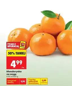Biedronka Mandarynka na wagę oferta