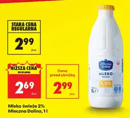Biedronka Mleko Mleczna Dolina oferta