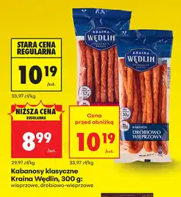 Biedronka Kabanosy Kraina Wędlin oferta