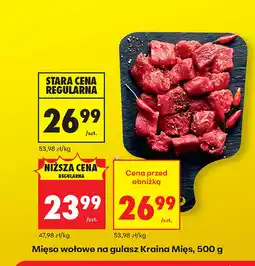 Biedronka Mięso wołowe Kraina Mięs oferta